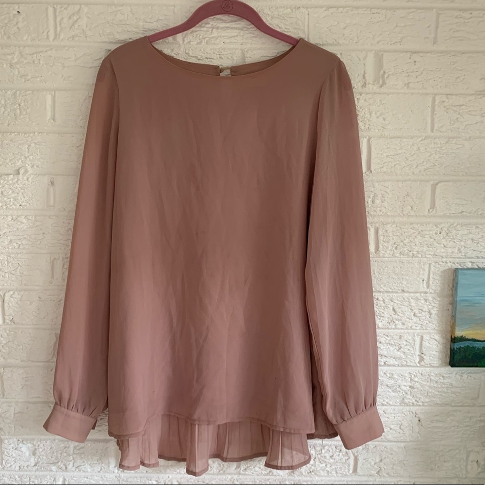 ❤️Vintage style romantic pink blouse